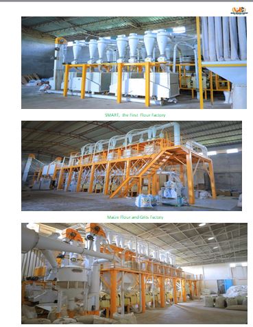 SMART, the First Flour Factory, Maize Flour and Grits Factory & Unique Modern Flour Factory